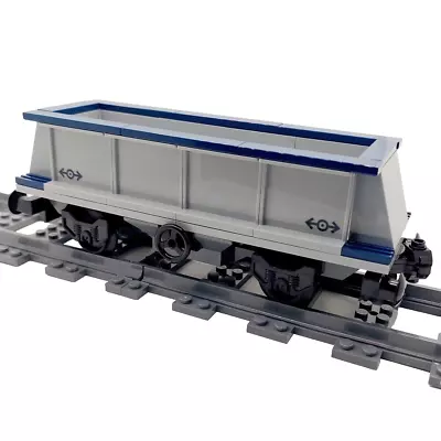 Buy Made With LEGO® Bricks Train Coal Hopper Freight Wagon Carriage 60336 60198 2 • 26.99£