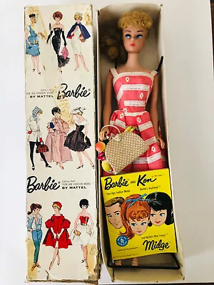 Buy Vintage 1963 Barbie Ponytail + 1963-1964 Wardrobe • 1,027.77£