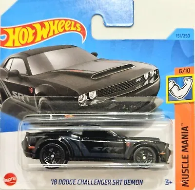 Buy Hot Wheels 2023 '18 Dodge Challenger Srt Demon Free Boxed Shipping  • 9.99£