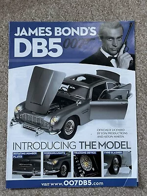 Buy Eaglemoss Build James Bond 007 Aston Martin Db5 Introducing The Model Booklet • 7.99£