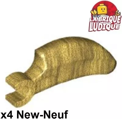 Buy LEGO 4x Barb Large (Claw Talon) Horn Tooth Clip Gold/Pearl Gold 16770 • 2.14£