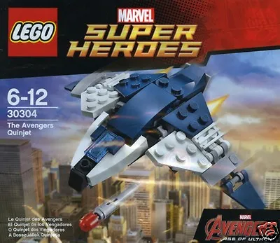 Buy LEGO Super Heroes Marvel Avengers Quinjet 30304 Polybag Exclusive Set • 20.57£