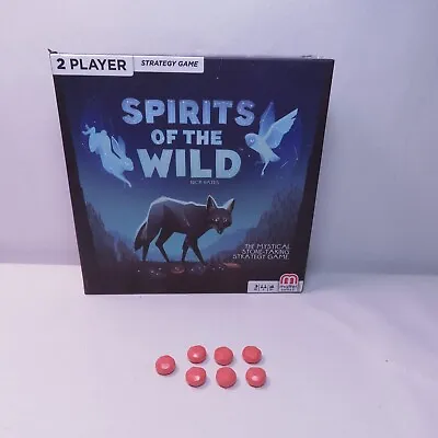 Buy Rare MATTEL SPIRITS OF THE WILD Board GAME Replacement Parts 7 Stones Red • 14.17£