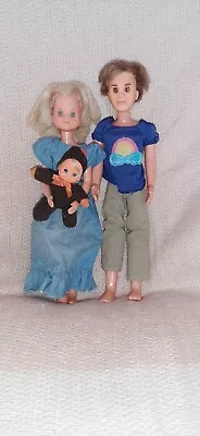 Buy The Sunshine Family 1973 Happy Family Mattel Vintage Dolls  • 25.63£
