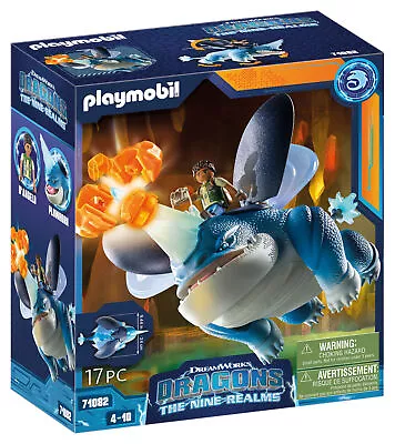 Buy Playmobil 71082 How To Train Your Dragon: Nine Realms Plowhorn And D'Angelo • 49.44£