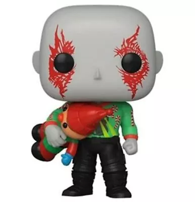 Buy Funko POP Marvel: Guardians Of The Galaxy Holiday Special - Drax One Size • 8.29£