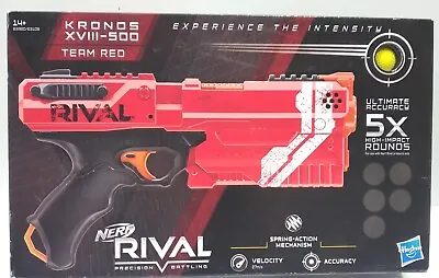 Buy Nerf Kronos XVIII 500 Team Red Official Nerf Gun Ex-Display Box Still Sealed • 29.99£