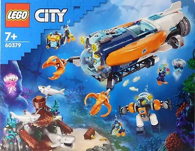Buy LEGO CITY 60379, Deep-Sea Explorer Submarine, Brand New, Sealed. • 69.99£