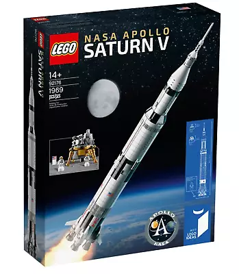 Buy LEGO Ideas - NASA Apollo Saturn V Rocket 1. Edition (21309) New & Original Packaging Sealed • 188.45£
