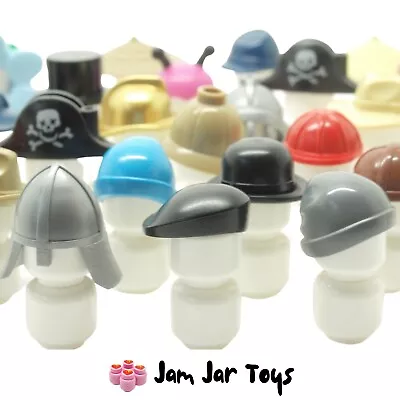 Buy LEGO Minifigure Headgear HATS - NEW - Large Selection 220+ Types Choose Mix SAVE • 2.10£