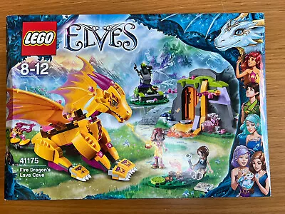 Buy Lego Elves Fire Dragon's Lava Cave (41175) • 55.85£