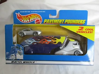 Buy Hot Wheels 1999 Pavement Pounders Porsche Silver Sealed In Card • 9.99£