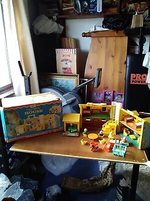 Buy Vintage 1970s Fisher Price Play Family House • 65£