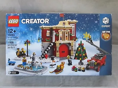 Buy LEGO 10263 Winter Fire Station,Creator Series, Retired, NEW & SEALED • 125£