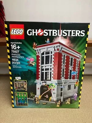 Buy LEGO 75827 Ghostbusters Firehouse Headquarters W/Box, Manual USED 2016 • 598.49£