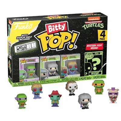 Buy Funko Bitty POP! Donatello TMNT 4-pack Vinyl Figures New • 13.59£