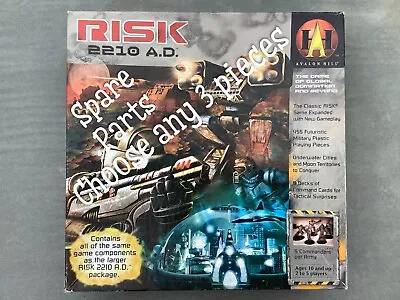 Buy RISK 2210 AD Board Game SPARE PARTS Choose Up To Any 3 Pieces • 1.75£