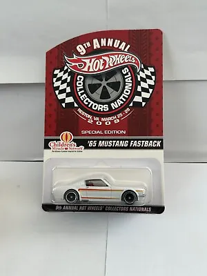 Buy Hot Wheels 9th Annual Collectors Nationals '65 Mustang Fastback N25 • 72.07£