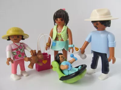 Buy Playmobil Dollshouse Family Figures With Little Girl & Teddy, Baby & Carrier NEW • 11.99£