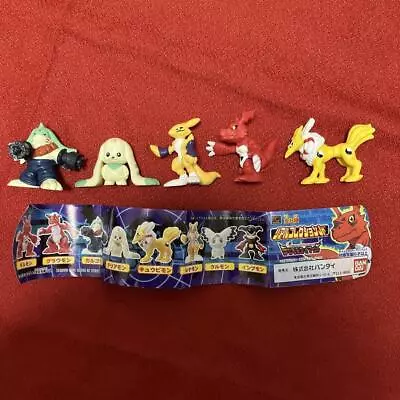 Buy Digimon Tamers Mini Figure 5p Set Real Collection Jr BANDAI Gacha Japan Anime • 98.12£
