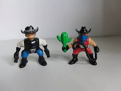 Buy 1996 Fisher Price Great Adventures Western Cowboy Bandits 2.5  Action Figures • 9.99£