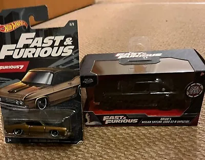 Buy Hot Wheels And Jada - Fast And Furious Model Cars • 5£