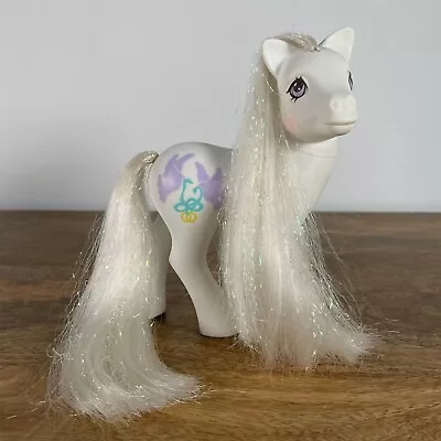 Buy My Little Pony G1 Pony Bride Bridal Vintage 1989 Hasbro 80s Doves Horse Figure • 17.99£