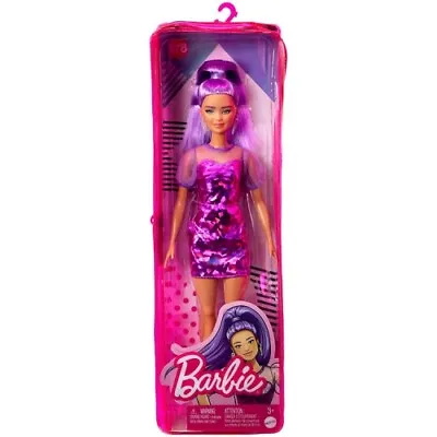 Buy Mattel - Barbie Fashionistas Purple Hair Doll / From Assort • 14.77£