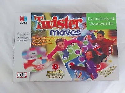 Buy BRAND NEW Twister Moves Twist Dance MB Games 2 CD Party Woolworth Summer Game • 5£