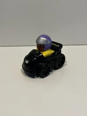Buy Fisher Price Little People Wheelies Black Car Vehicle Mattel • 4£