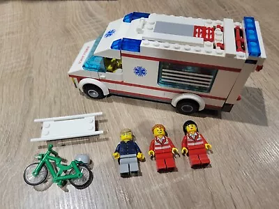 Buy Lego City 4431 Ambulance Set Vehicle Minifigs Retired Rare Set • 18£