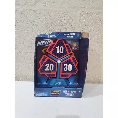 Buy Nerf Elite Hit N' Spin Multicolour Two Sided Triple Play Target Practice Device • 14.99£