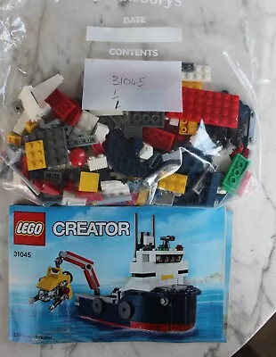 Buy Lego Creator Ocean Explorer 3 IN 1 (31045) 100% Complete • 8.99£