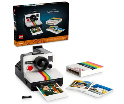 Buy LEGO Ideas: (21345) Polaroid OneStep SX-70 Camera Photography Collectible Gift • 69.99£