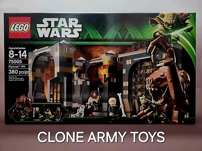 Buy New Sealed LEGO Star Wars 75005 Rancor Pit From Jabba's Palace ROTJ Luke Retired • 236.24£