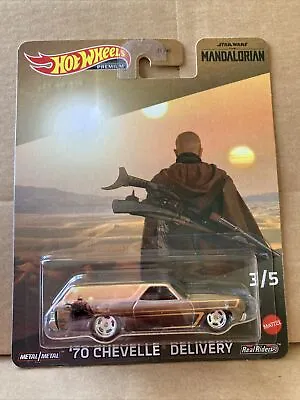 Buy HOT WHEELS DIECAST - Star Wars - The Mandalorian- ‘70 Chevelle Delivery  - 3/5 • 10.99£
