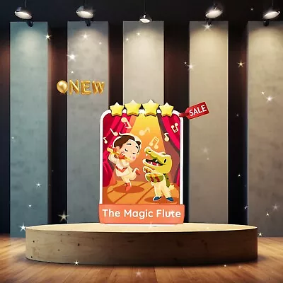 Buy The Magic Flute  Monopoly Go 4 Star Sticker [Fast Delivery] • 3.49£