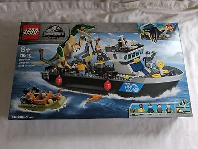 Buy Lego Jurassic World: 76942: Baryonyx Dinosaur Boat Escape • 69.99£