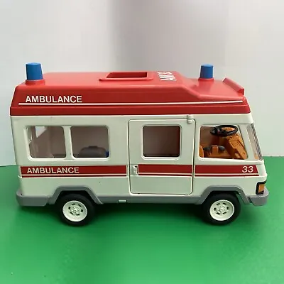 Buy Vintage 1985 Playmobil Rescue Ambulance With Wheelchair, Stretcher And Figures • 15.97£