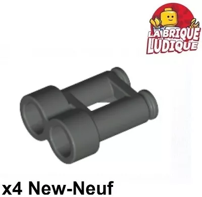 Buy LEGO 4x Minifig Utensil Binoculars 1501372 Twin Dark Grey/Dark B Gray 30162 New • 1.87£
