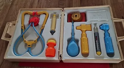Buy Vintage Fisher Price 1970's Toy Medical Kit Complete VGC • 17£