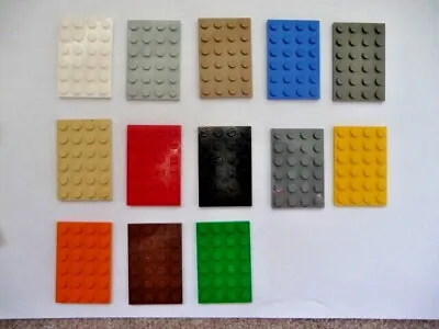 Buy Lego Base Plates 6 X 4 Stud (3032)  :pick Your Color • 0.99£