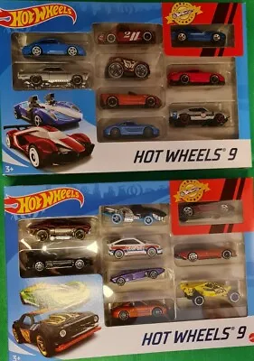 Buy 🔥 Hot Wheels 9 Cars Pack For 2 Boxes  • 39£