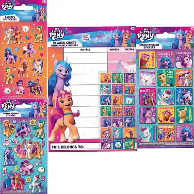 Buy My Little Pony Reward Chart With Stickers FOIL REUSABLE SET YOU CHOOSE • 1.98£
