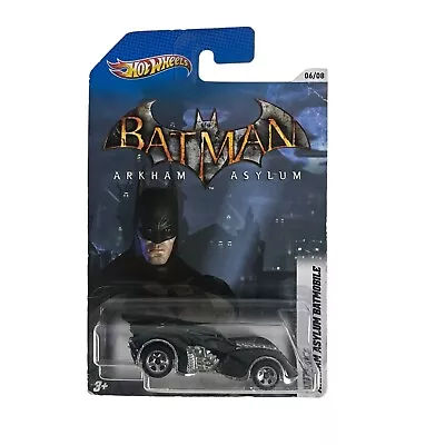 Buy Hotwheels Batman Arkham Asylum Batmobile No 06/08 Mattel Diecast New 2011 • 5.99£