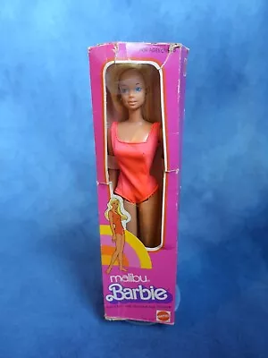 Buy ♡ BARBIE ♡ Malibu Barbie ♡ MIB In Original Packaging ♡ 1975 #1067 Twist N Turn • 102.80£