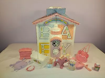 Buy Vintage 1980s G1 My Little Pony Lullabye Nursery Playset With Baby Tiddly WInks • 25£