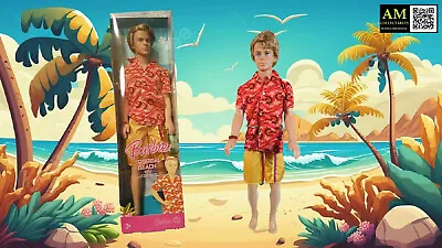 Buy Barbie - Tropical Beach Ken - 2007 - Mattel L9548 - Doll Doll - New Nrfb • 43.18£