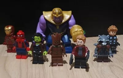 Buy Lego Marvel MCU Avengers Infinity War Mini Figures Thanos Infinity Gauntlet  • 59.99£