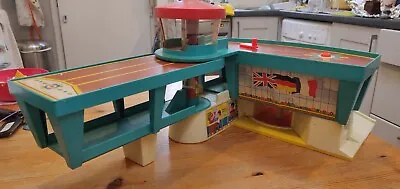 Buy Vintage Fisher Price Play Family Airport • 50£